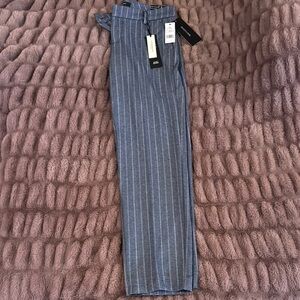Women’s Blue Pinstripe Pants